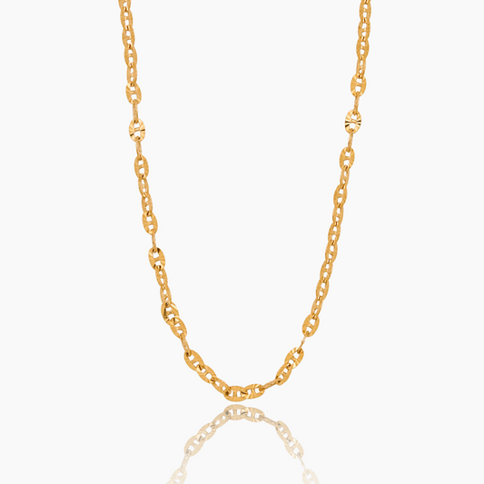 Bold Sequin Chain Necklace